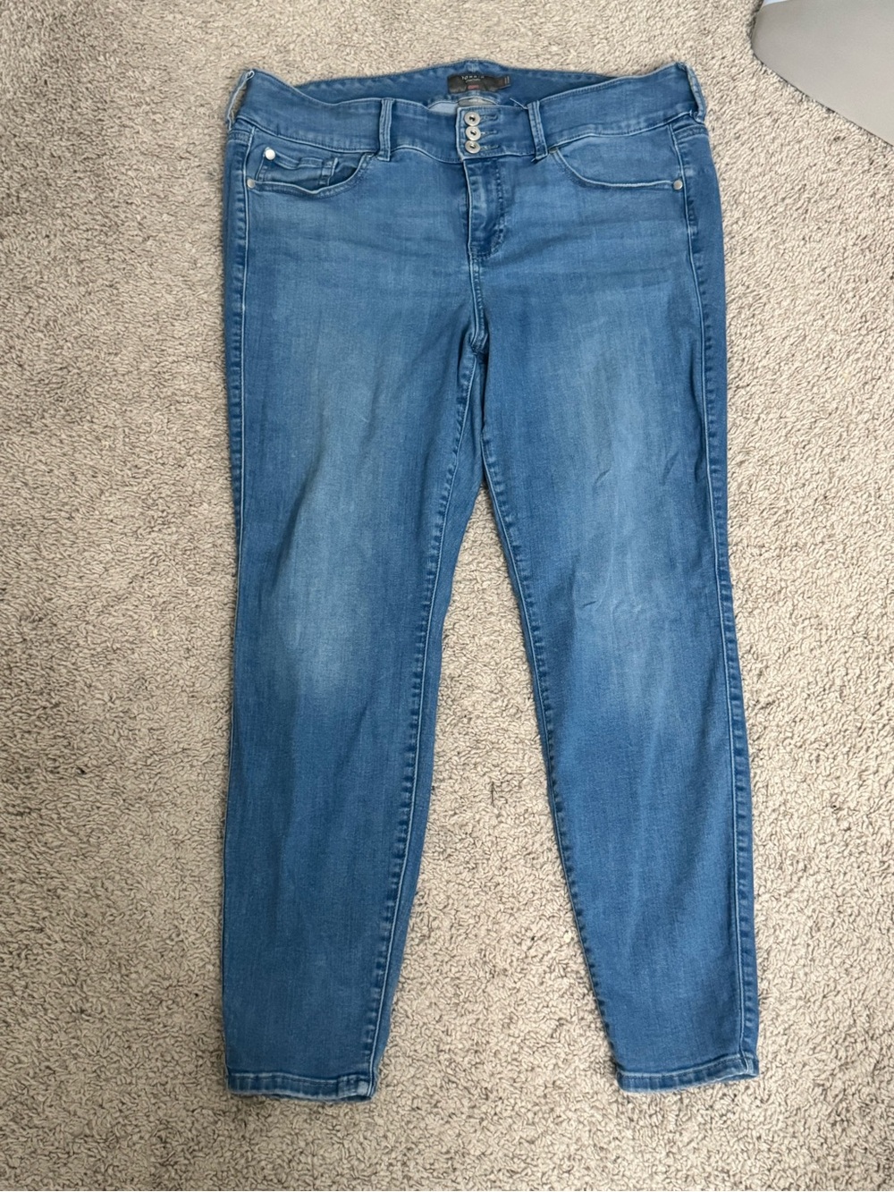 torrid Medium Blue Stretch Skinny Jeans